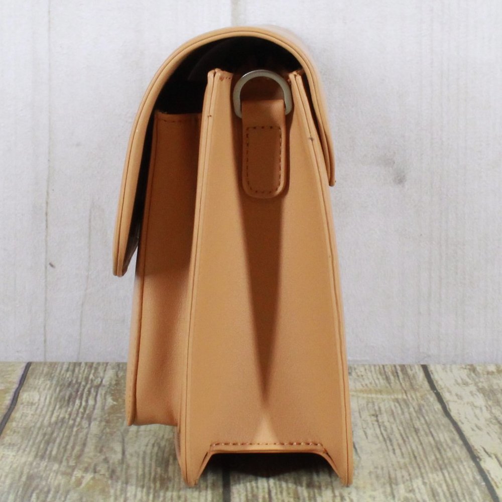 NWT Pixie Mood Brown Vegan Leather Zoe Crossbody Purse Handbag - Picture 6 of 11